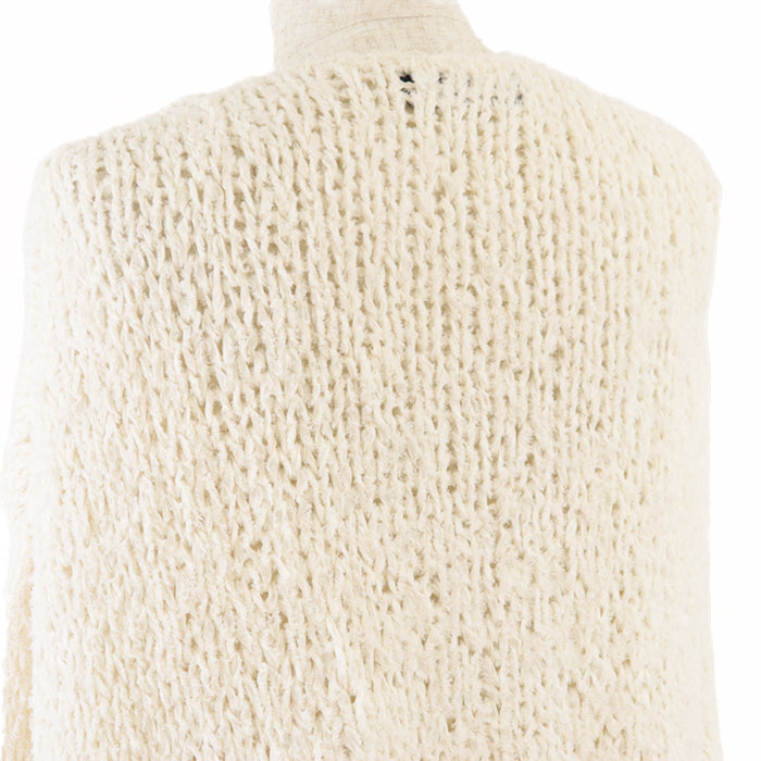 DOLCE&GABBANA cardigan [Outer material] 100% cotton Ivory mens M Used Authentic