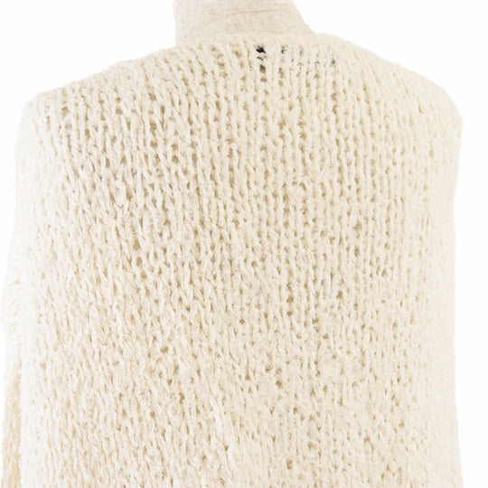 DOLCE&GABBANA cardigan [Outer material] 100% cotton Ivory mens M Used Authentic