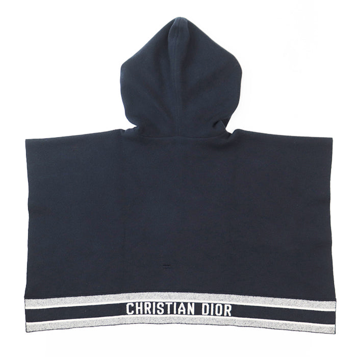 Christian Dior knit 98% cashmere, 1% polyurethane Dark navy 014C12AM042 Women S Used Authentic
