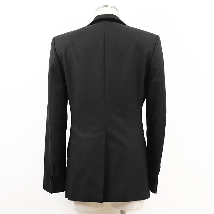 DOLCE&GABBANA Other outerwear [Outer material] 100% wool [Lining] 100% cupra black G2062T mens 46 Used Authentic