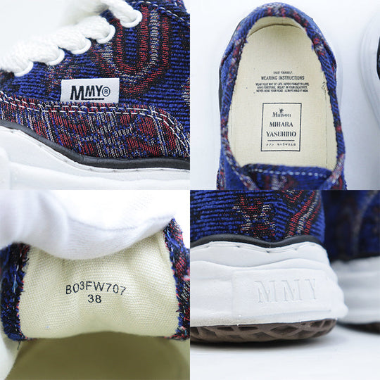 MIHARA YASUHIRO sneakers canvas blue B03FW707 Women 38 Used Authentic