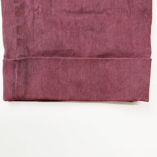 Vivienne Westwood Pants 65% linen, 34% cotton Rose mens 46 Used Authentic