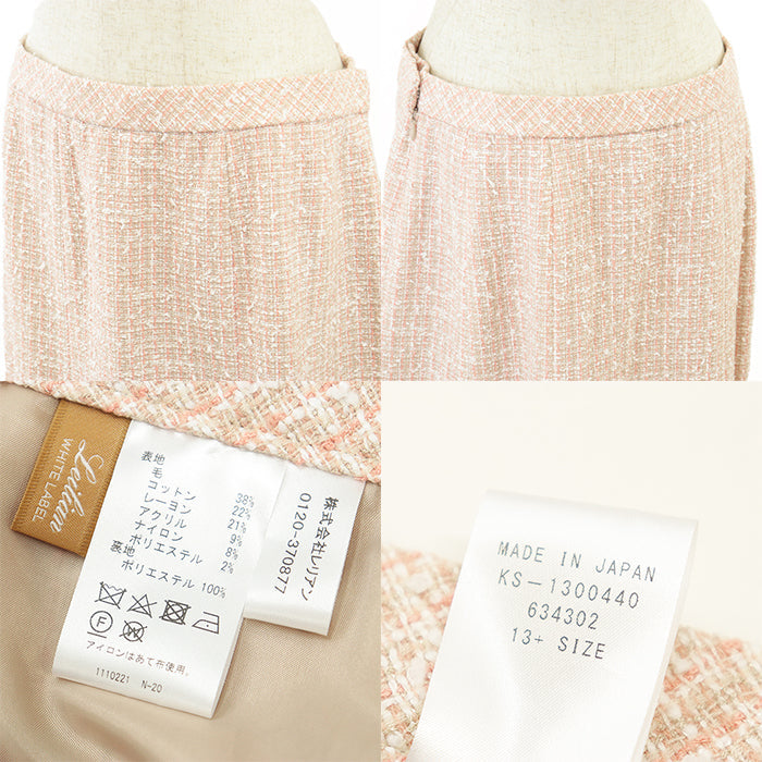 Leilian setup wool Pink type
