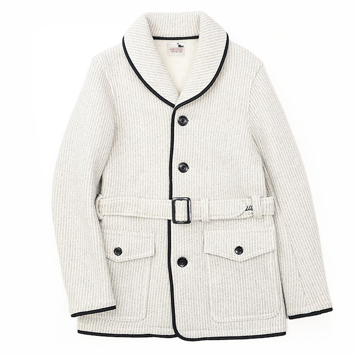 GANGSTERVILLE Other outerwear 90% wool, 10% cotton Ivory, Black GSV-17-AW-11 mens M Used Authentic