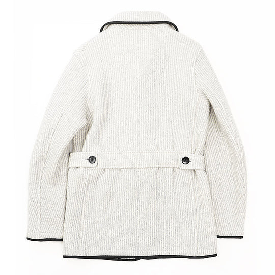 GANGSTERVILLE Other outerwear 90% wool, 10% cotton Ivory, Black GSV-17-AW-11 mens M Used Authentic