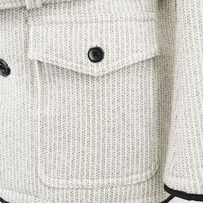 GANGSTERVILLE Other outerwear 90% wool, 10% cotton Ivory, Black GSV-17-AW-11 mens M Used Authentic