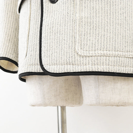 GANGSTERVILLE Other outerwear 90% wool, 10% cotton Ivory, Black GSV-17-AW-11 mens M Used Authentic