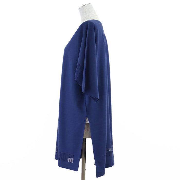 PLEATS PLEASE one piece [Outer material] 45% nylon, 45% polyester blue PP23LT792 Women Used Authentic