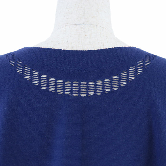 PLEATS PLEASE one piece [Outer material] 45% nylon, 45% polyester blue PP23LT792 Women Used Authentic