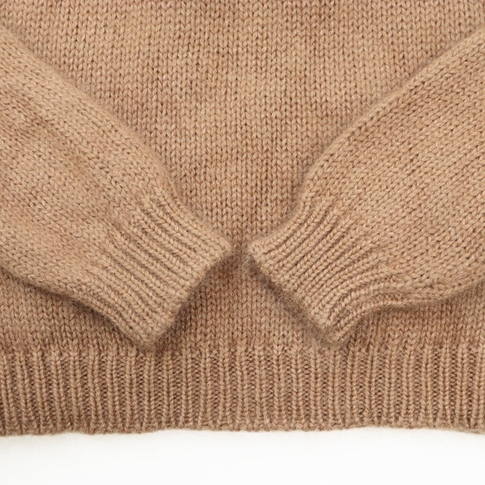 GUCCI knit [Outer material] 35% mohair, 35% wool Brown, Multicolor 387715-Z4940 mens M Used Authentic