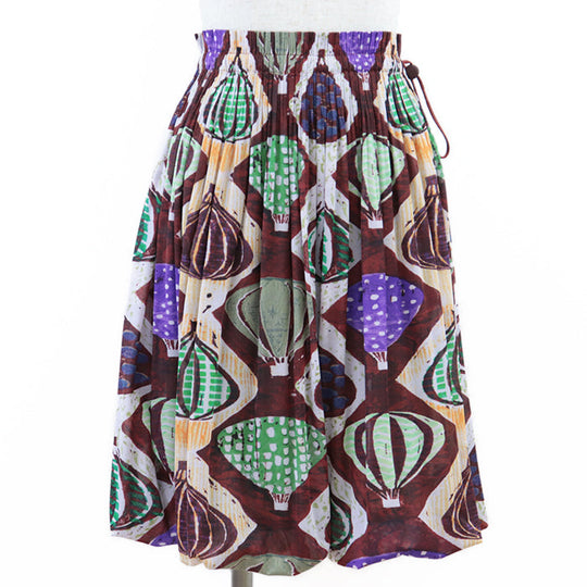 PLEATS PLEASE skirt 100% polyester multicolor Women No size listed Used Authentic