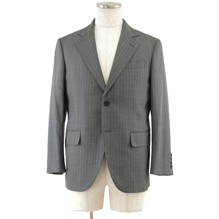 J.PRESS suit [Outer material] 100% wool [Lining] 100% cupra [Sleeve lining] 100% cupra gray mens 34L(AB4) Used Authentic