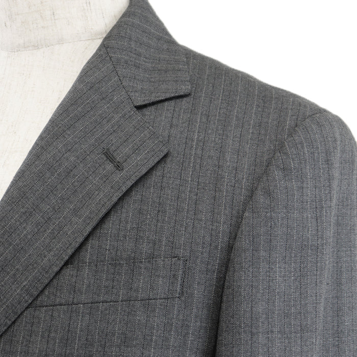 J.PRESS suit [Outer material] 100% wool [Lining] 100% cupra [Sleeve lining] 100% cupra gray mens 34L(AB4) Used Authentic