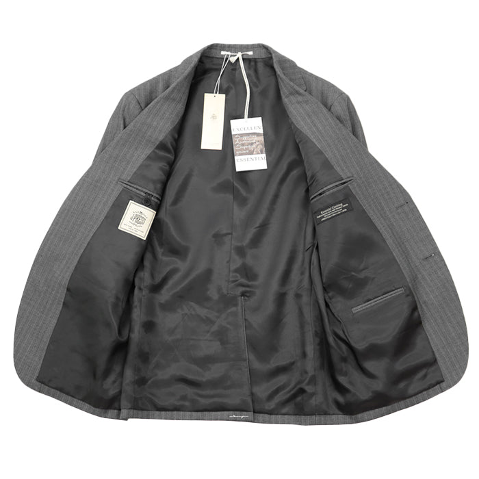 J.PRESS suit [Outer material] 100% wool [Lining] 100% cupra [Sleeve lining] 100% cupra gray mens 34L(AB4) Used Authentic