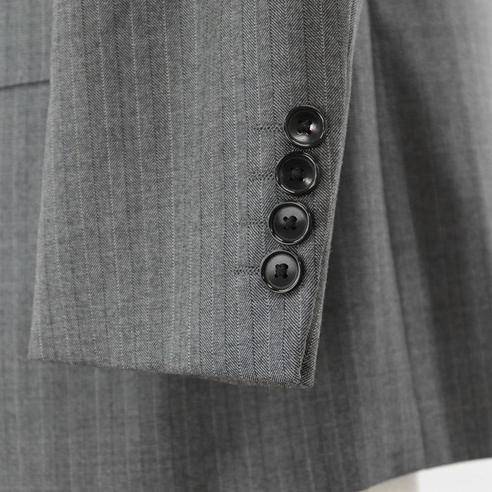 J.PRESS suit [Outer material] 100% wool [Lining] 100% cupra [Sleeve lining] 100% cupra gray mens 34L(AB4) Used Authentic
