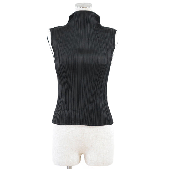 PLEATS PLEASE Cut polyester black PP05-JK006 3