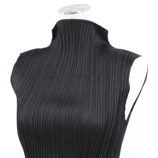 PLEATS PLEASE Cut polyester black PP05-JK006 3