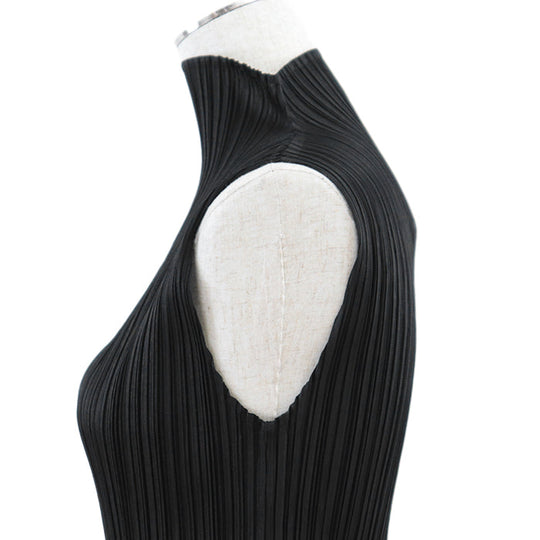 PLEATS PLEASE Cut polyester black PP05-JK006 3