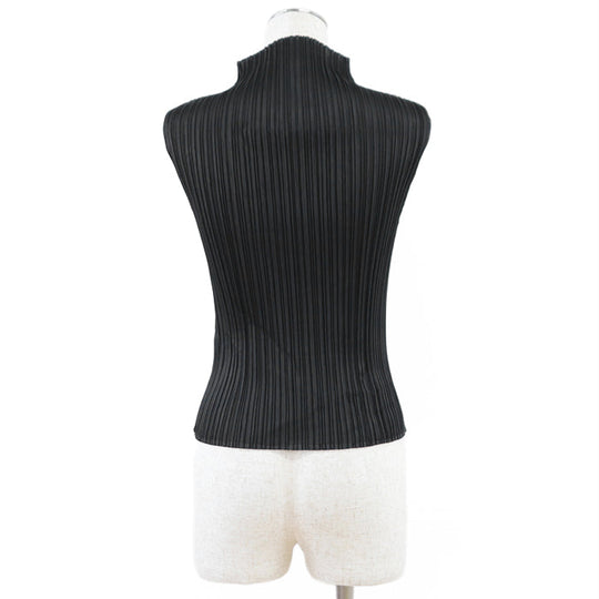 PLEATS PLEASE Cut polyester black PP05-JK006 3