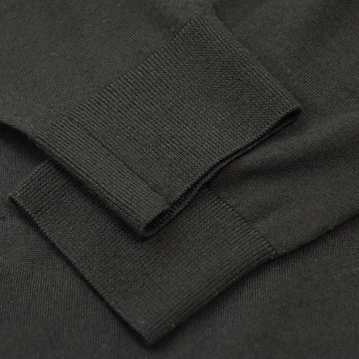 LOEWE knit [Outer material] 98% wool, 2% polyester Black neon yellow Women S Used Authentic