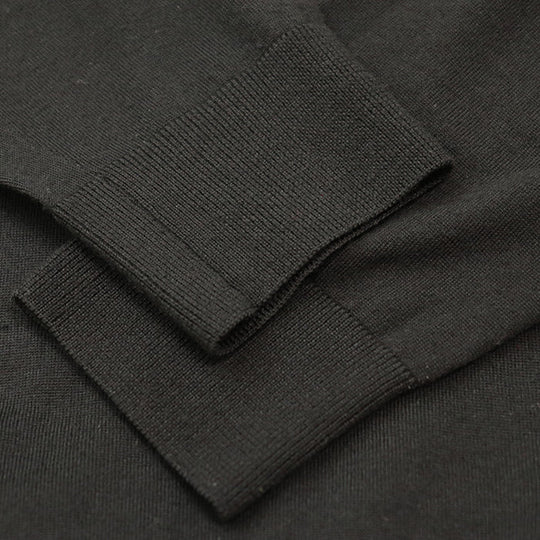 LOEWE knit [Outer material] 98% wool, 2% polyester Black neon yellow Women S Used Authentic