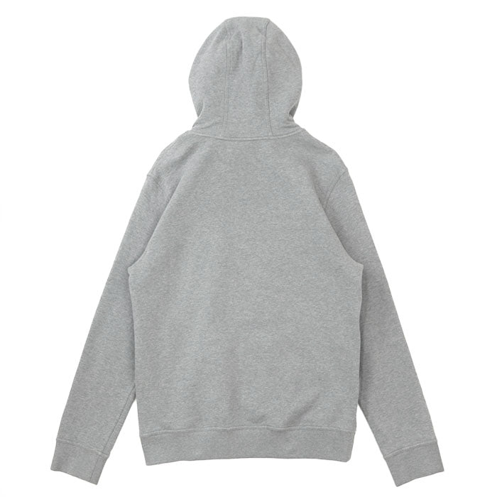 HERMES Hoodie 100% cotton, knit part: 90% cotton, 10% polyurethane [leather part] 100% sheep leather gray mens L Used Authentic