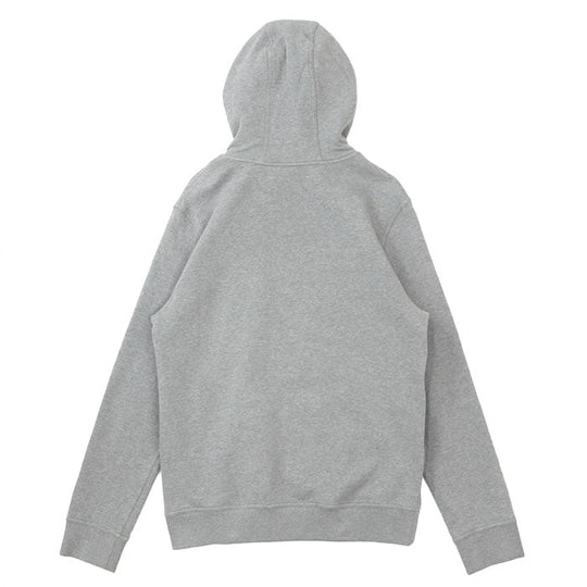 HERMES Hoodie 100% cotton, knit part: 90% cotton, 10% polyurethane [leather part] 100% sheep leather gray mens L Used Authentic