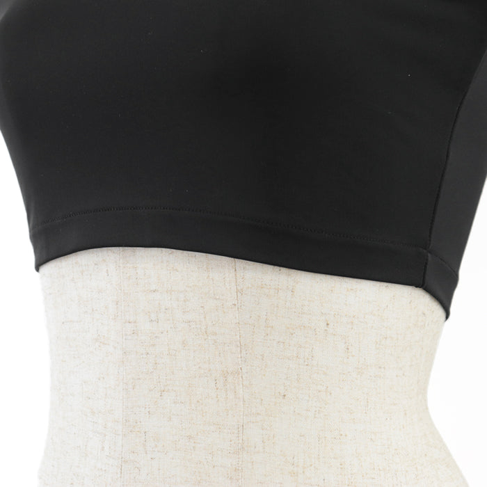 CHANEL Cut [Outer material] 80% polyamide, 20% spandex black Women 40 Used Authentic