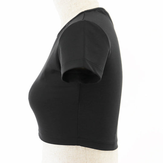 CHANEL Cut [Outer material] 80% polyamide, 20% spandex black Women 40 Used Authentic