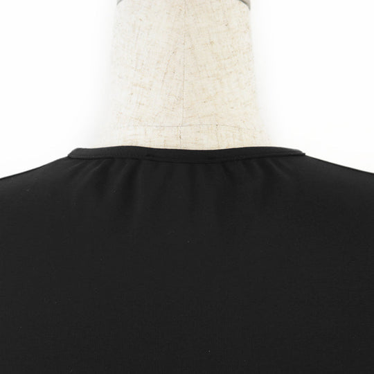 CHANEL Cut [Outer material] 80% polyamide, 20% spandex black Women 40 Used Authentic