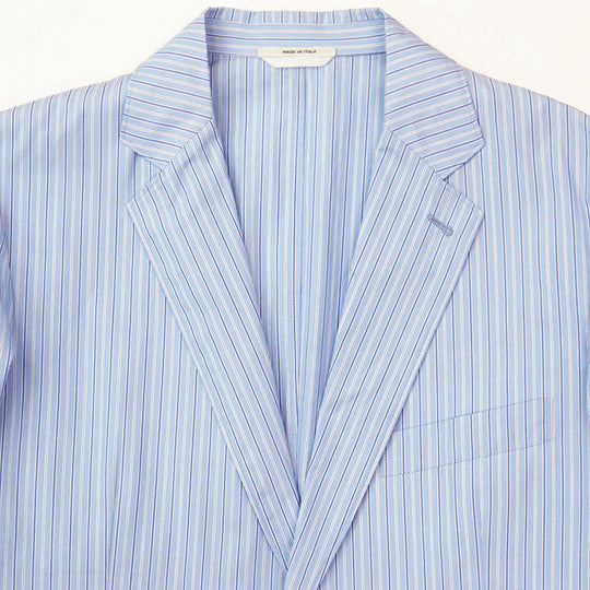 HERMES Other outerwear cotton 100% Sac blue G19701K mens 48 Used Authentic