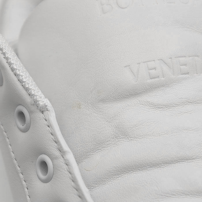 BOTTEGAVENETA sneakers leather% White, Green mens 44 Used Authentic