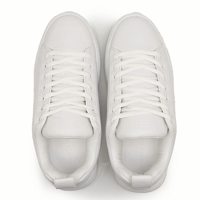 BOTTEGAVENETA sneakers leather% White, Green mens 44 Used Authentic