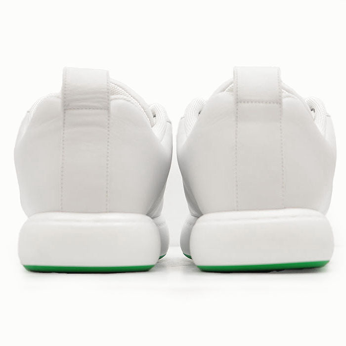 BOTTEGAVENETA sneakers leather% White, Green mens 44 Used Authentic