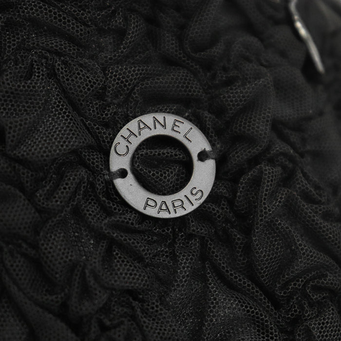 CHANEL skirt [Outer material] 56% nylon, 25% Lycra (spandex) [Lining] 100% silk black Women 38 Used Authentic