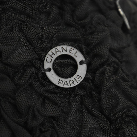 CHANEL skirt [Outer material] 56% nylon, 25% Lycra (spandex) [Lining] 100% silk black Women 38 Used Authentic