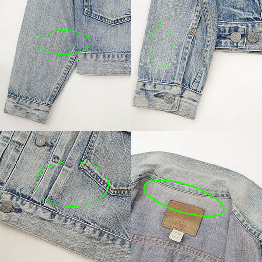 RRL Other outerwear cotton Light indigo S