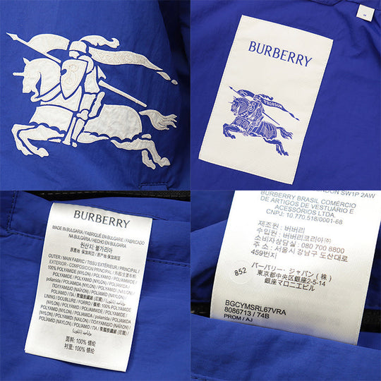 BURBERRY Blouson [Outer material] 100% polyamide [Lining] 100% polyamide blue mens M Used Authentic