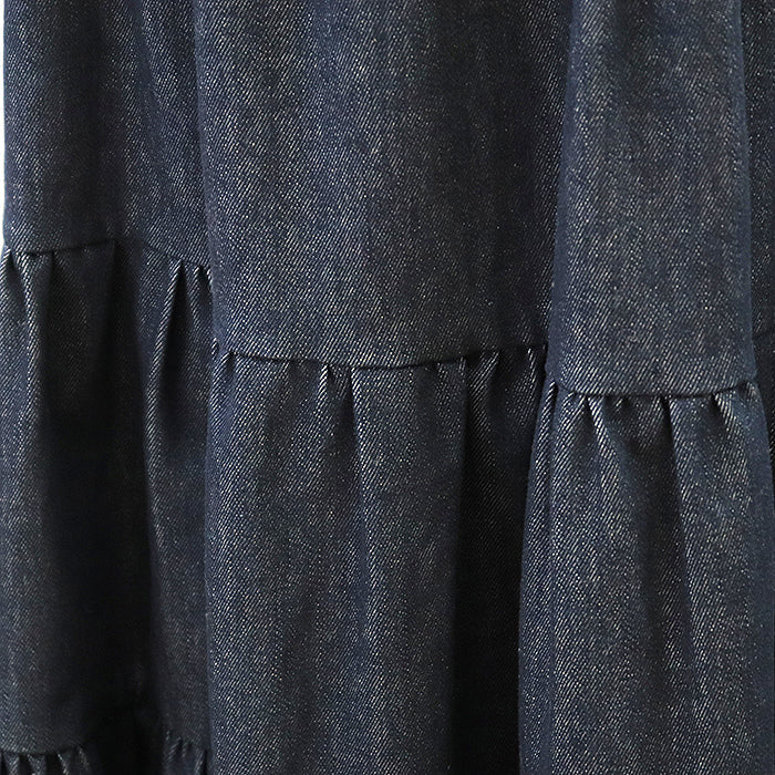 Chloe skirt [Outer material] 98% cotton, 2% elastane [Lining] 100% cotton Indigo Women 38 Used Authentic