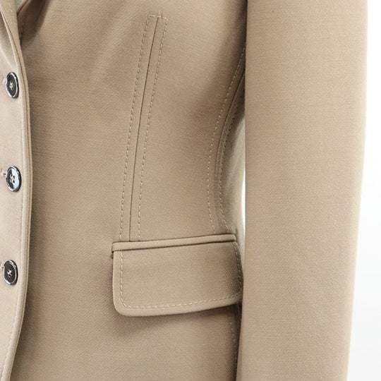 DOLCE&GABBANA tailored jacket [Outer material] 100% wool [Lining] 84% cupra, 16% elastane beige 38
