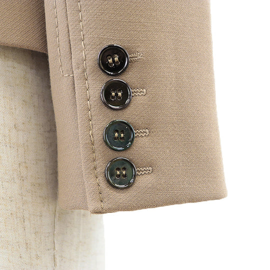 DOLCE&GABBANA tailored jacket [Outer material] 100% wool [Lining] 84% cupra, 16% elastane beige 38