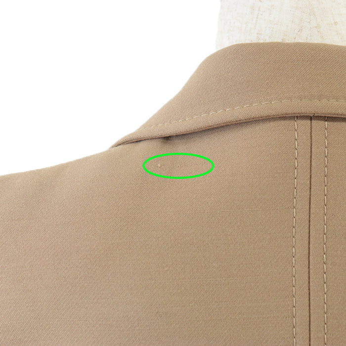DOLCE&GABBANA tailored jacket [Outer material] 100% wool [Lining] 84% cupra, 16% elastane beige 38