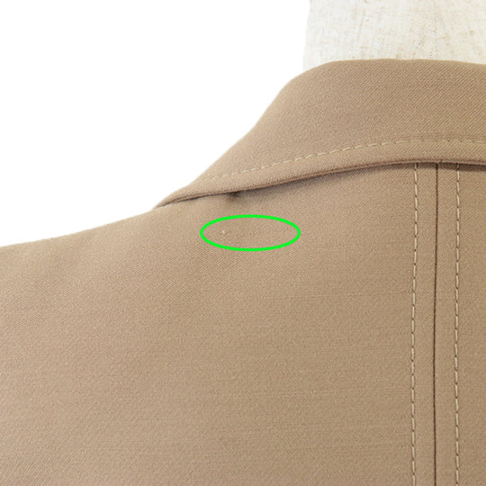 DOLCE&GABBANA tailored jacket [Outer material] 100% wool [Lining] 84% cupra, 16% elastane beige 38