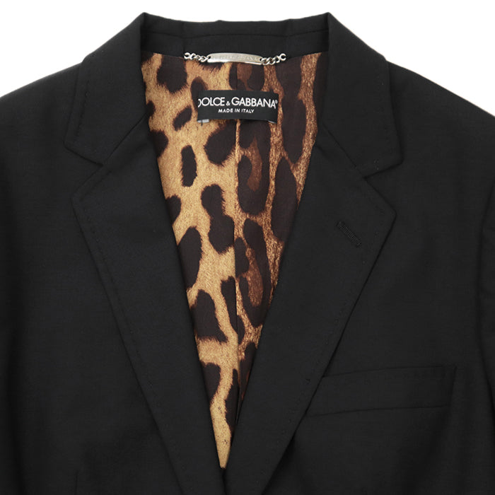 DOLCE&GABBANA tailored jacket [Outer material] Wool 98%, Spandex 2% [Lining] Cupra 84%, Spandex 16% black 46