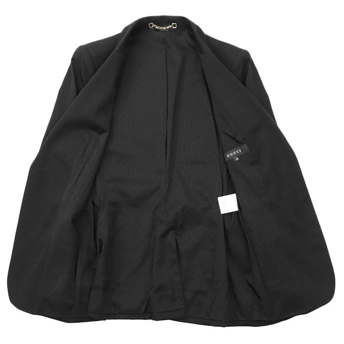 GUCCI tailored jacket [Outer material] 97% wool, 3% elastane [Lining] 100% viscose black 40