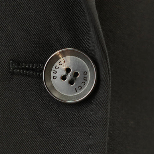 GUCCI tailored jacket [Outer material] 97% wool, 3% elastane [Lining] 100% viscose black 40
