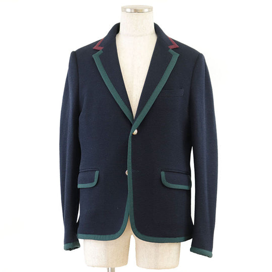 GUCCI Other outerwear [Outer material] 70% wool, 27% cotton [Lining] 100% cupra Navy, Green 50