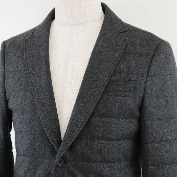 HUGO BOSS Other outerwear [Outer material] 53% wool, 14% nylon [Lining] 100% nylon [Sleeve lining] 100% rayon gray mens 46 Used Authentic