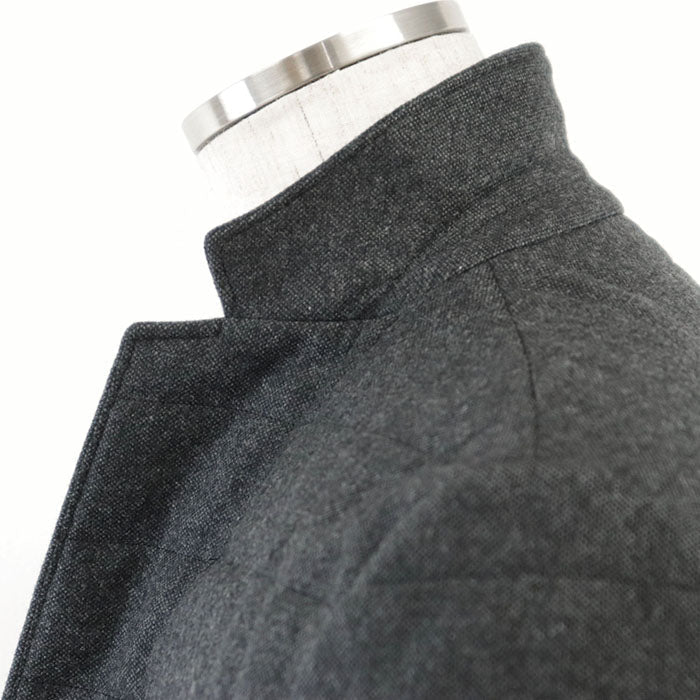 HUGO BOSS Other outerwear [Outer material] 53% wool, 14% nylon [Lining] 100% nylon [Sleeve lining] 100% rayon gray mens 46 Used Authentic