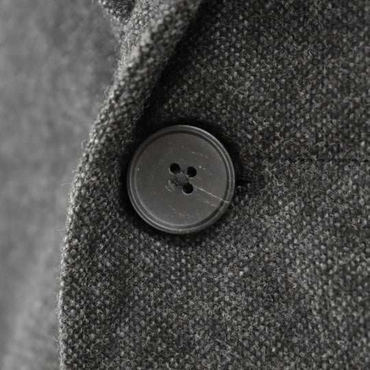 HUGO BOSS Other outerwear [Outer material] 53% wool, 14% nylon [Lining] 100% nylon [Sleeve lining] 100% rayon gray mens 46 Used Authentic